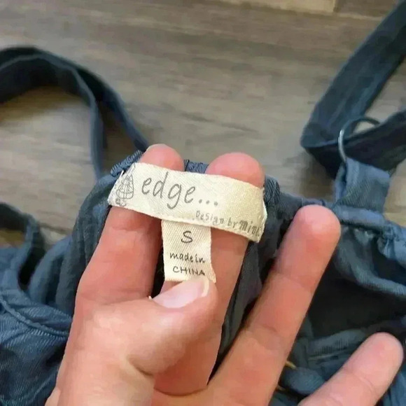 🌸4/$30🌸EDGE design by Mine | Turquoise blue tank top mini dress - Picture 6 of 11